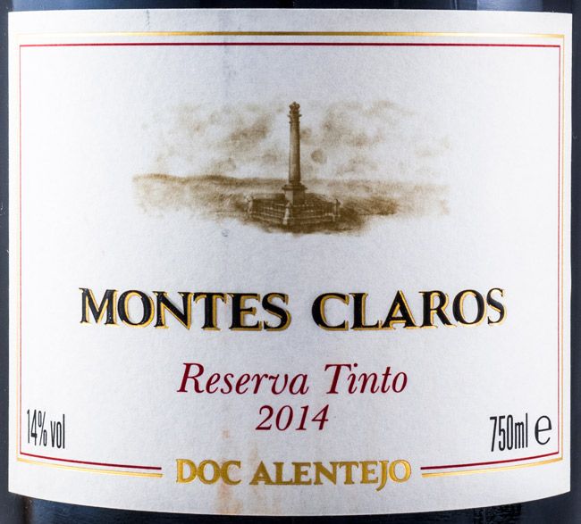 2014 Montes Claros Reserva tinto