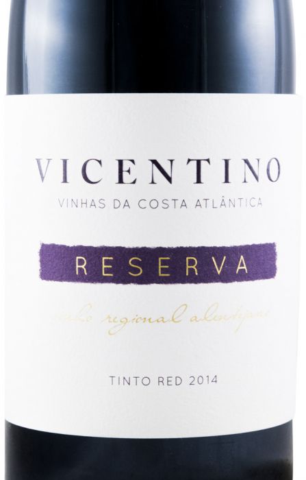 2014 Vicentino Reserva red