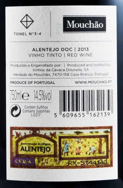 2013 Mouchão Tonel 3-4 tinto