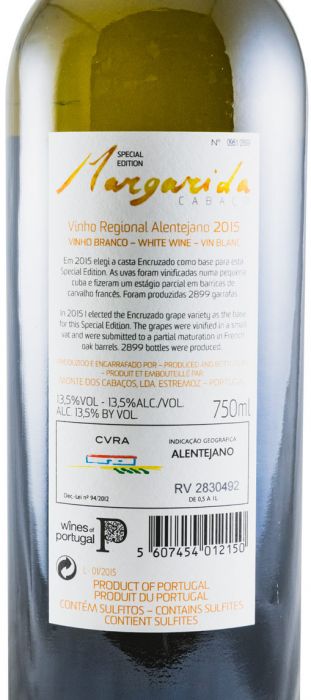 2015 Margarida Edição Especial Encruzado branco