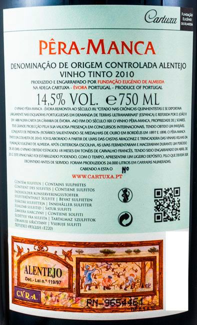 2010 Pêra-Manca tinto