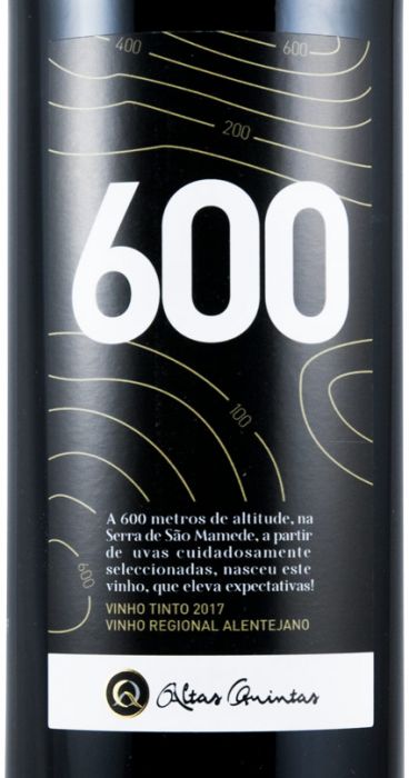 2017 Altas Quintas 600 tinto