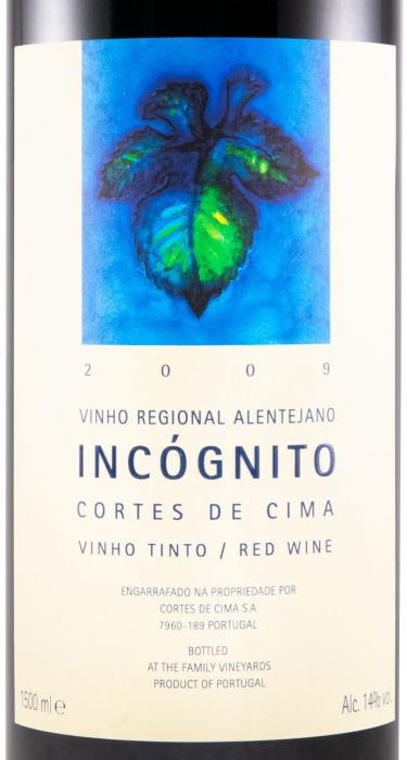 2009 Cortes de Cima Incógnito red 1.5L