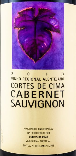 2013 Cortes de Cima Cabernet Sauvignon red