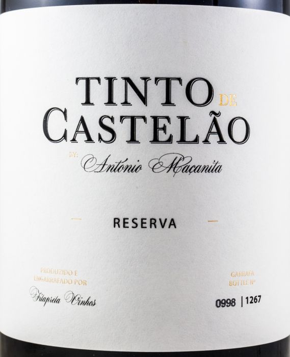 2014 Tinto Castelão Reserva by António Maçanita tinto