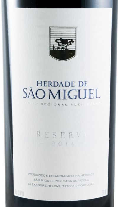 2014 Herdade de São Miguel Reserva red