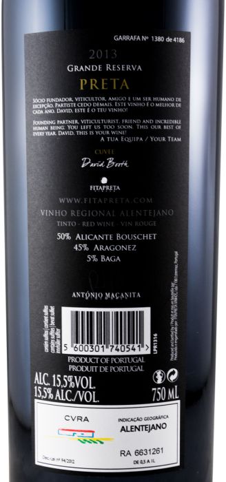 2013 António Maçanita Preta tinto