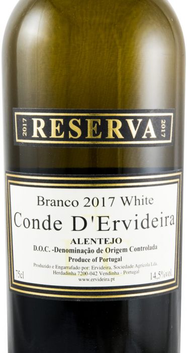 2017 Conde D'Ervideira Reserva branco
