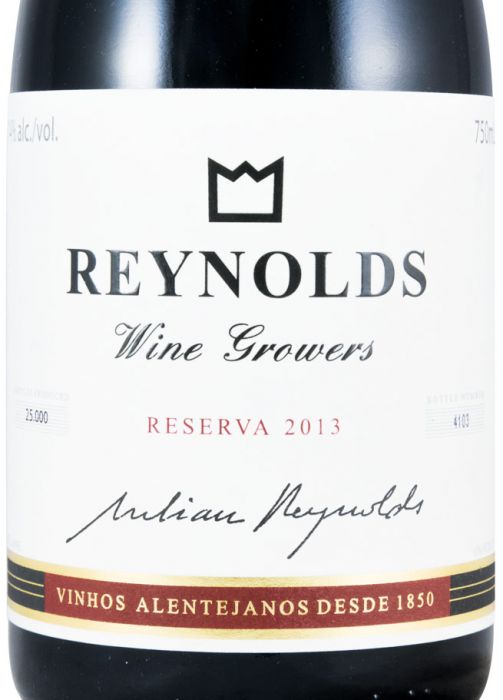 2013 Julian Reynolds Reserva red