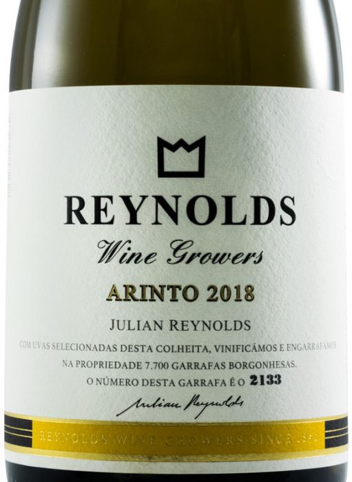 2018 Julian Reynolds Arinto white