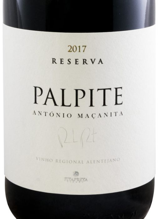 2017 António Maçanita Palpite Reserva red