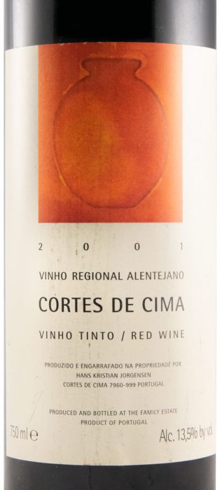 2001 Cortes de Cima red