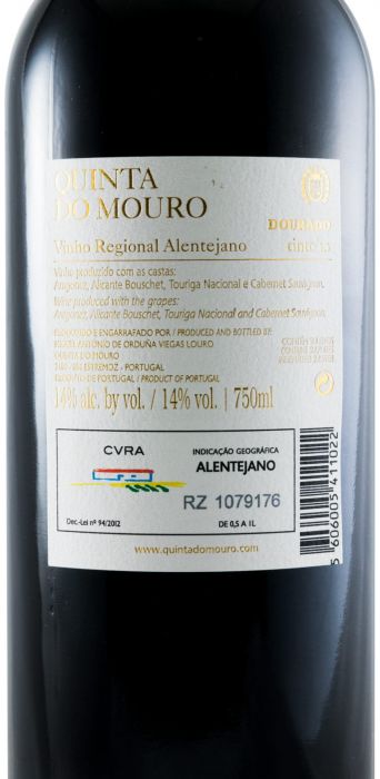 2013 Quinta do Mouro tinto (rótulo dourado)