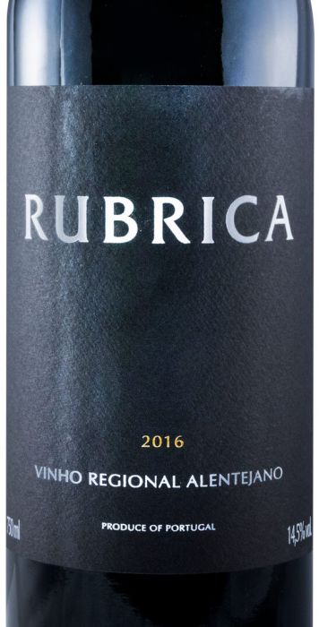 2016 Rubrica red