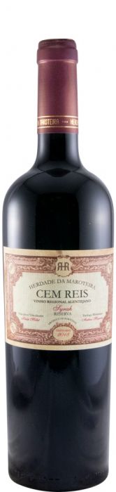 2018 Herdade da Maroteira Cem Reis Reserva Syrah red