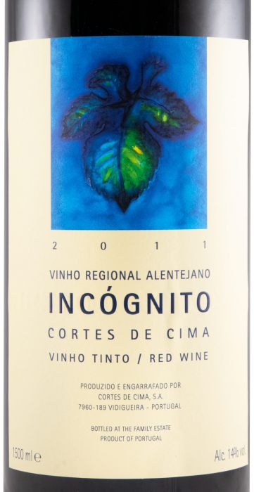 2011 Cortes de Cima Incógnito tinto 1,5L