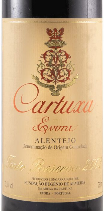 2002 Cartuxa Reserva red