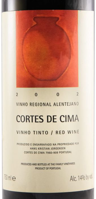 2002 Cortes de Cima red