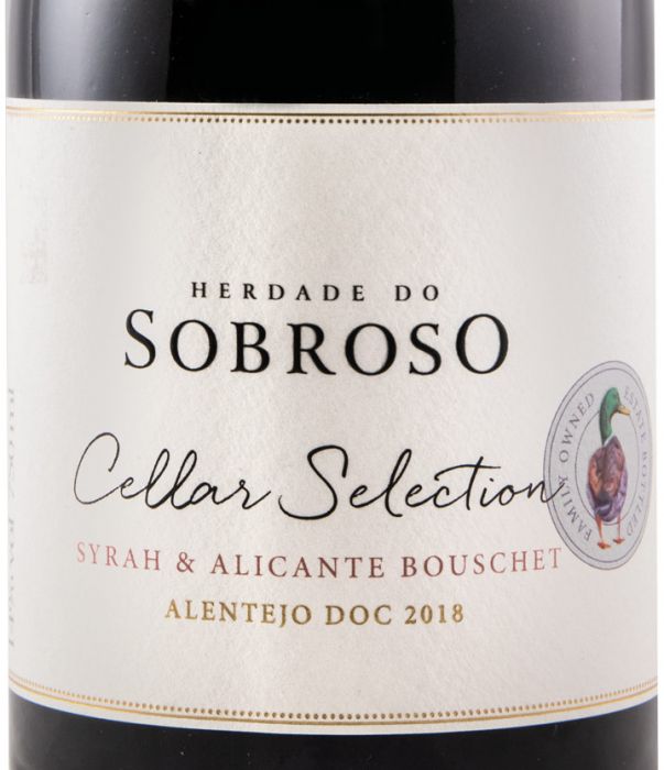 2018 Herdade do Sobroso Cellar Selection red