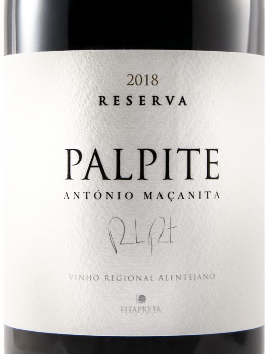 2018 António Maçanita Palpite Reserva red