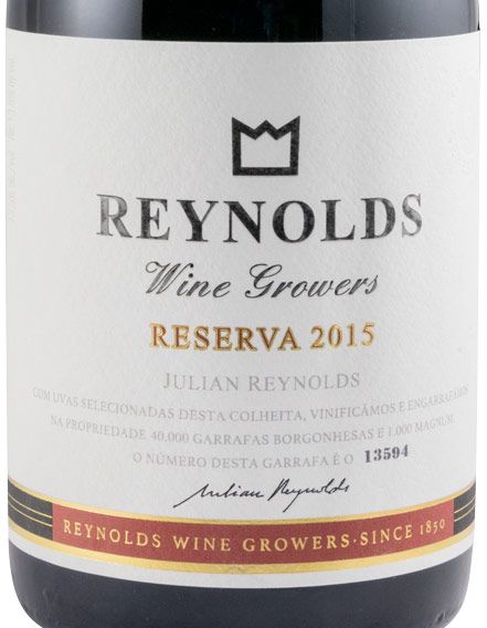 2015 Julian Reynolds Reserva tinto