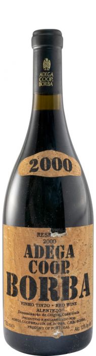 2000 Borba Reserva tinto (rótulo em cortiça)