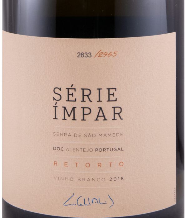 2018 Série Ímpar Retorto white