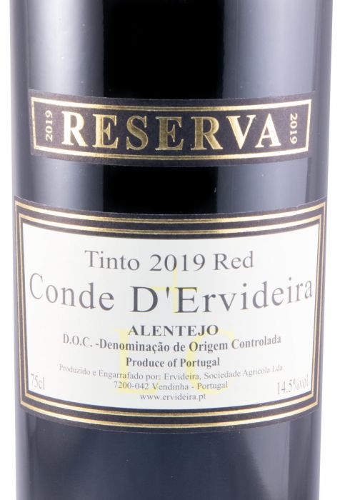 2019 Conde D'Ervideira Reserva tinto