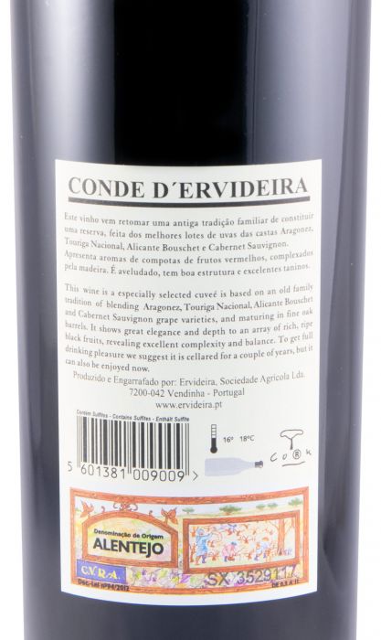 2019 Conde D'Ervideira Reserva red
