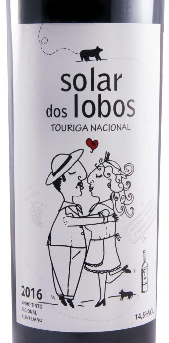 2016 Solar dos Lobos Touriga Nacional red