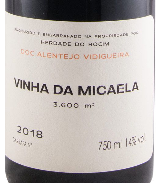 2018 Herdade do Rocim Vinha da Micaela red