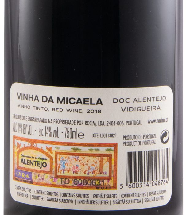 2018 Herdade do Rocim Vinha da Micaela tinto