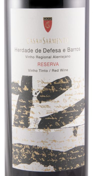 2018 Casa de Sarmento Herdade de Defesa e Barros Reserva tinto