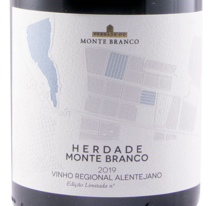 2019 Herdade do Monte Branco Limited Edition red
