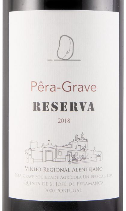 2018 Pêra-Grave Reserva red
