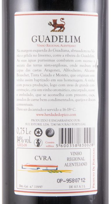 2008 Guadelim red