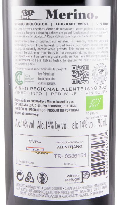 2010 Casa dos Fontes Vinhão red