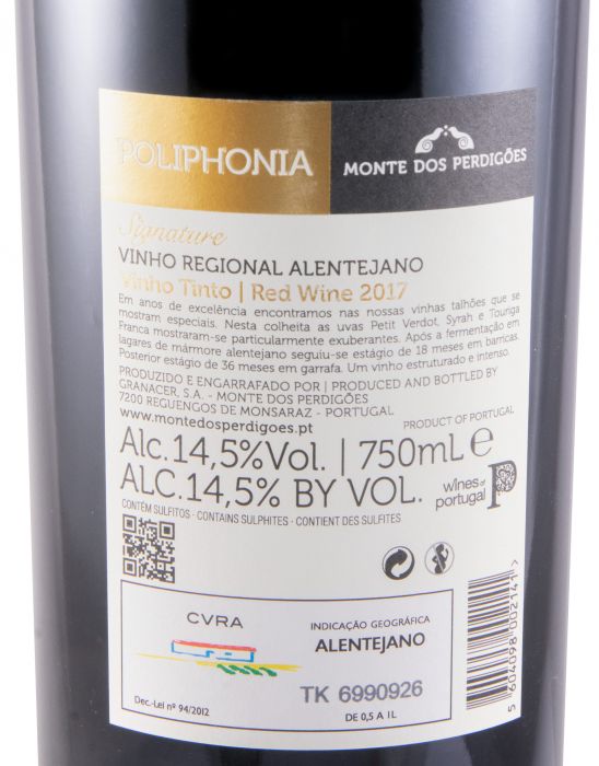 2017 Poliphonia Signature tinto