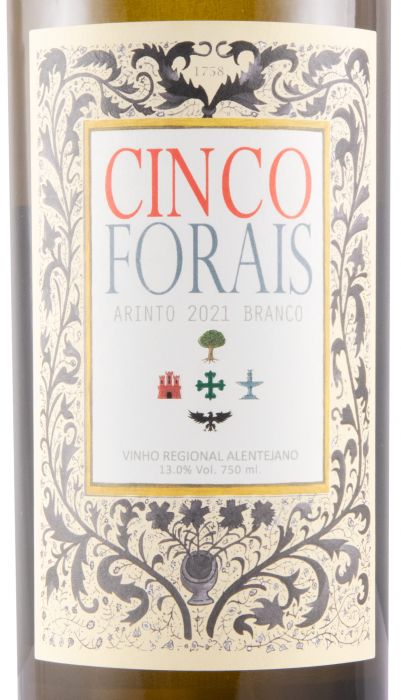 2021 Cinco Forais Arinto white