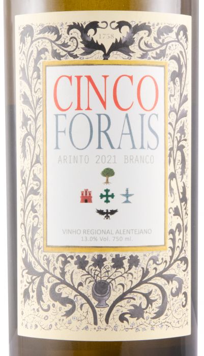 2021 Cinco Forais Arinto white