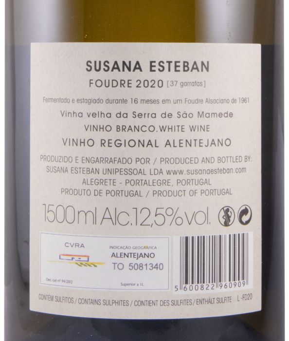 2020 Susana Esteban Foudre branco 1,5L