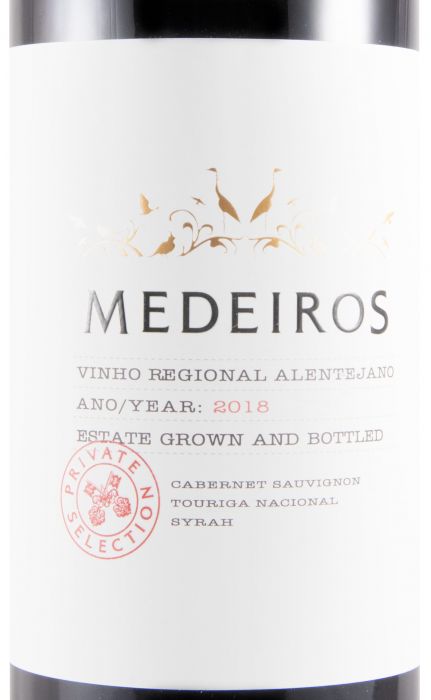 2018 Medeiros Private Selection red