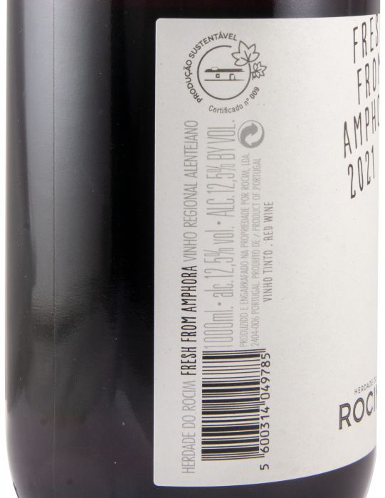 2021 Herdade do Rocim Fresh from Amphora tinto 1L