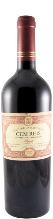 2021 Herdade da Maroteira Cem Reis Reserva Syrah red