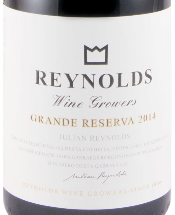 2014 Julian Reynolds Grande Reserva red