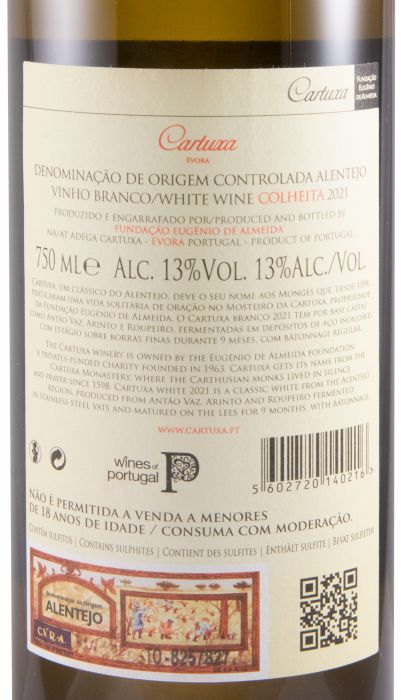 2021 Cartuxa branco