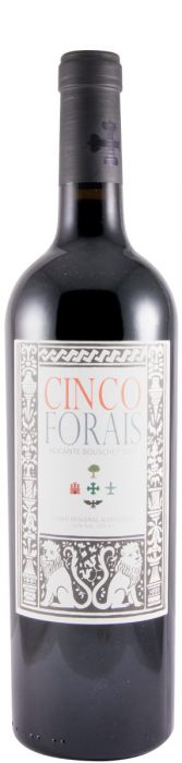 2019 Cinco Forais Alicante Bouschet Reserva red