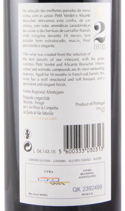 2013 Lima Mayer 2 Tintos tinto