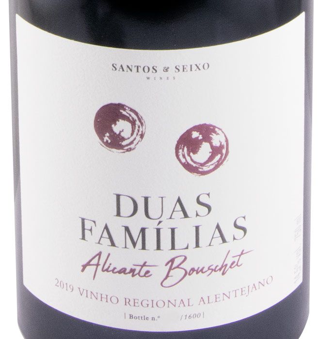 2019 Duas Famílias Alicante Bouschet red