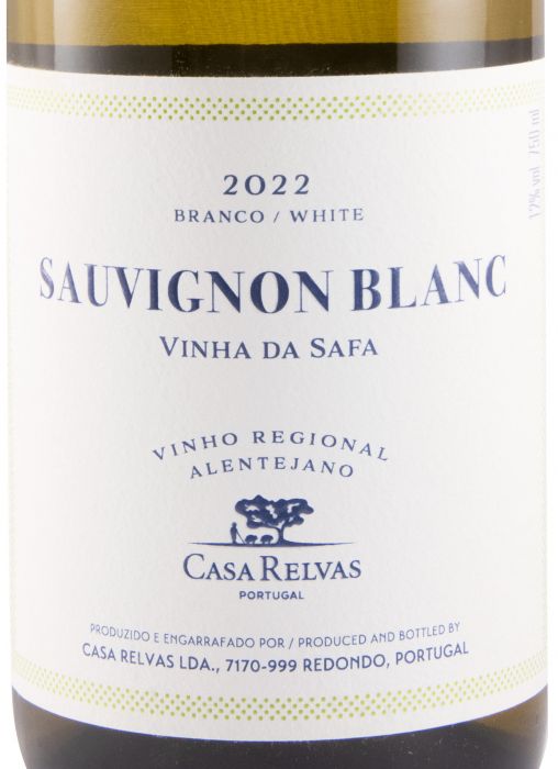 2022 Casa Relvas Vinha da Safa Sauvignon Blanc white